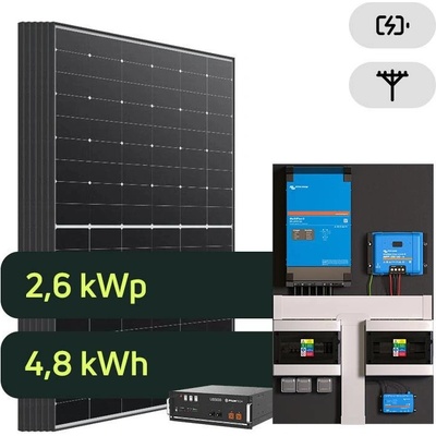 Ecoprodukt Hybrid Victron 2,6kWp 4,8kWh 1-fáz