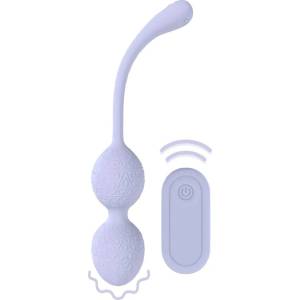 Loveline by Shots Vibrating Bead Kegel with Remote Control - Lavender