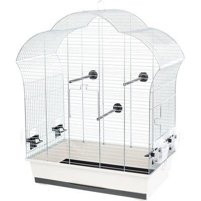 INTER-ZOO Pet Products Клетка за папагали - LAURA III хром - 60, 5 x 34 x 71, 5 см