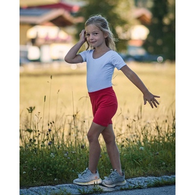 dětské krátké legíny červené