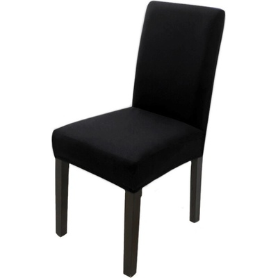 DAMPOD SHOP napínacie poťahy na jedálenské stoličky DSP006B čierne