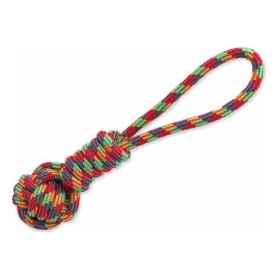 Dog Fantasy Hračka preťahovadlo tenisák hádzací 34 cm