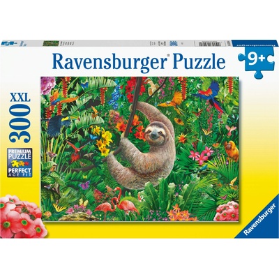 Ravensburger Пъзел Ravensburger от 300 XXL части - Очарователен ленивец (13298)