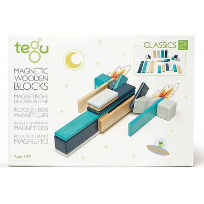 Tegu Magnetická stavebnica Blues 24ks