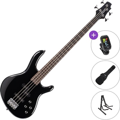 Cort Action Bass Plus SET Black Електрическа бас китара