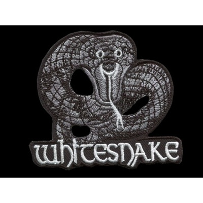 Nášivka WHITESNAKE vyšívaná zažehlovací