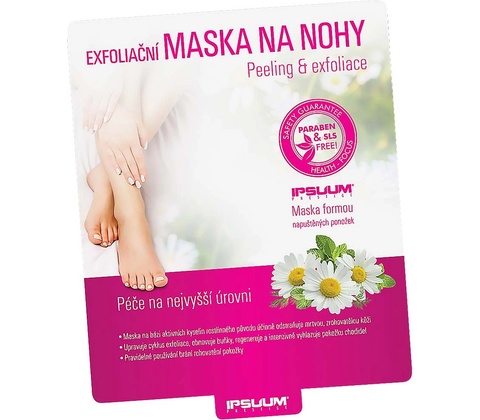 Ipsuum exfoliační maska na nohy 1 pár