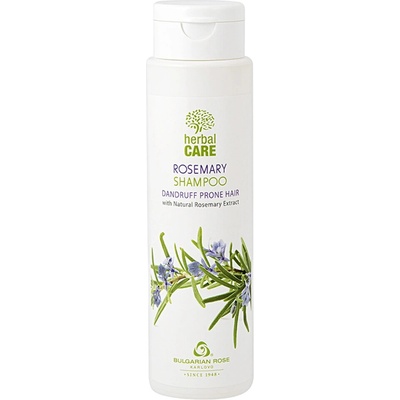 Bulgarian Rose Karlovo herbal care Rozmarínový šampón na vlasy so sklonom k lupinám 250 ml