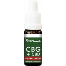 Cannavita CBG 10% + CBD olej 10% Full Spectrum 10 ml