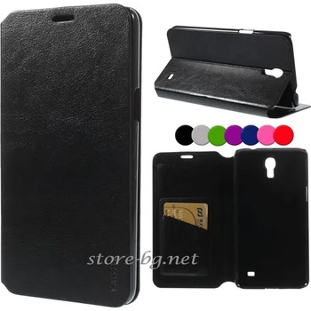 Image 1 of Samsung Galaxy Mega 2 G750F Wallet Кожен Калъф + Протектор