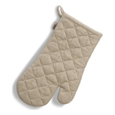 KELA Chňapka rukavice do rúry Puro 55% bavlna/45% ľan prírodný 31,0x18,0cm KL-12811