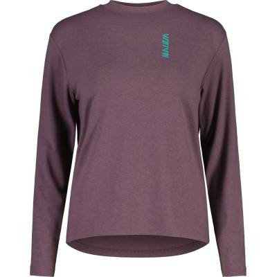Maloja Дамска фланелка с дълъг ръкав за колоездене Maloja Women's VelivarM. Cycling jersey - Stormy Lilac (156-3058-0614)