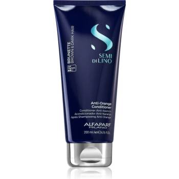 ALFAPARF Milano Semi di Lino Brunette тониращ балсам неутрализиращ кафеникавите оттенъци 200ml