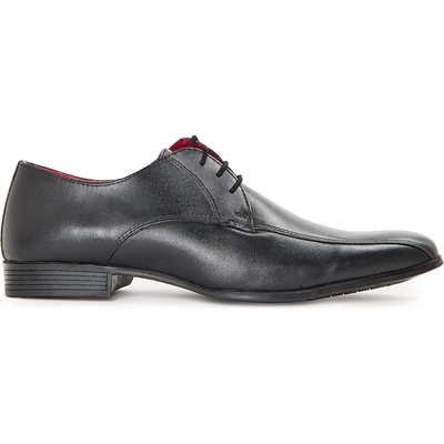 Lambretta Обувки Lambretta Men's Dougal Derby Shoes - Black