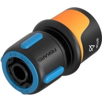 Fiskars Rychlospojka hadice Comfort STOP 1/2" - 5/8" (1027079)