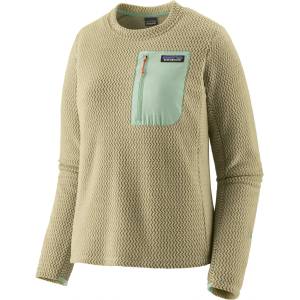 Patagonia Дамски поларен пуловер Patagonia Women's R1 Air Crew Fleece jumper - Weathered Stone - размер XS (105-6524-0511)
