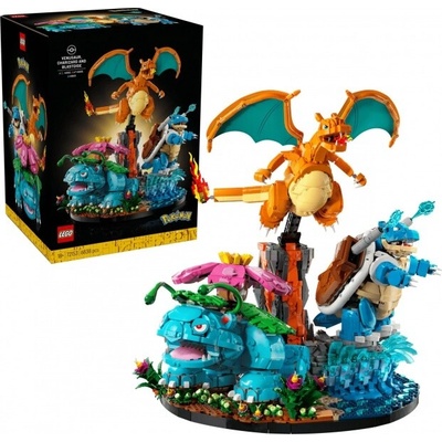 LEGO® Pokémon 72153 Venusaur, Charizard a Blastoise – Sleviste.cz