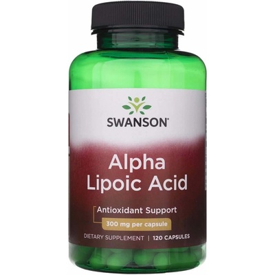 Swanson Alpha Lipoic Acid 300 mg 120 kapslí