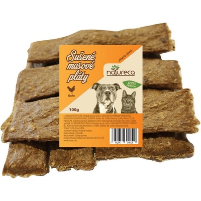 Natureca 100% mäsové pláty Kurča 100 g