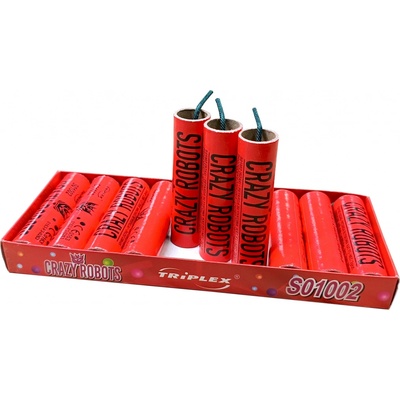 Petardy Crazy Robots 10 ks