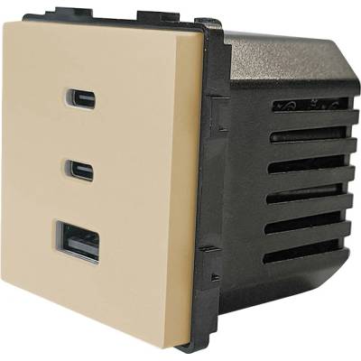 ELMARK Element usb КОНТАКТ БЪРЗО ЗАРЕЖДАНЕ 65w, ЗЛАТО (195mfcs/gd)
