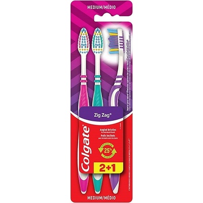 Colgate Zig Zag medium 3 ks