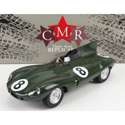 Cmr Jaguar D type Jaguar Cars Ltd Team N 8 24h Le Mans 1955 Don Beauman Norman Dewis Britská Závodní Zelená 1:18