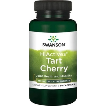 Swanson HiActives Tart Cherry, 465 mg, 60 капсули, Swanson (SWH112)