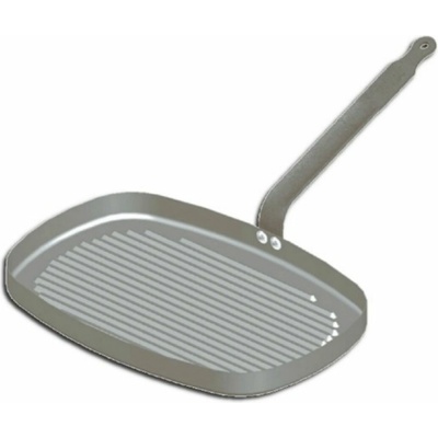 de Buyer Carbone plus ocelová grilovací BBQ 38 x 26 cm