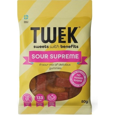Tweek Gumové cukríky Sladkokyselá zmes 80 g