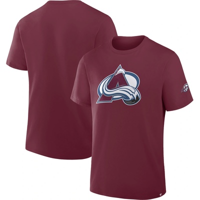Fanatics tričko Colorado Avalanche Martin Nečas vínová