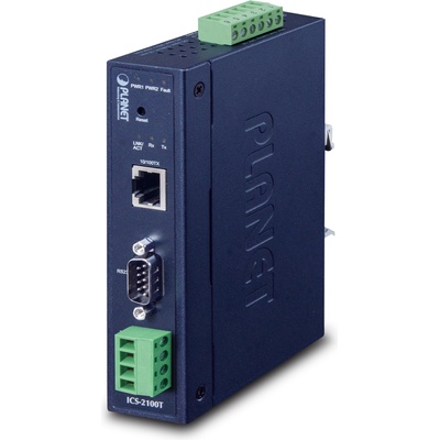PLANET IP30 Industrial 1-Port серийни сървъри (ICS-2100T)