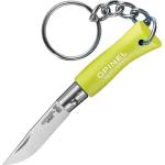 Opinel Джобен нож с ключодържател Opinel №2, жълт (002271-pe)
