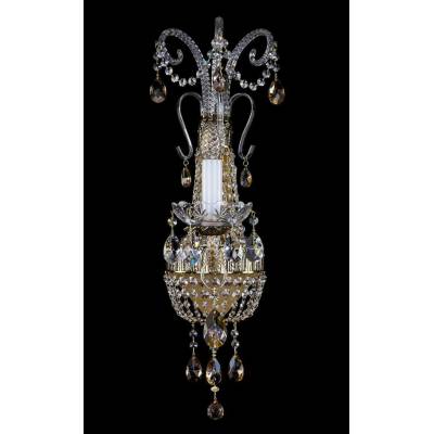 Nástěnná lampa N16037CLN, Varianta Stříbrná