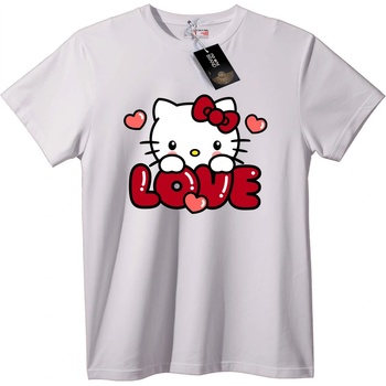 NOONEBRAND Тениска Hello Kitty Любов - S, Black