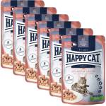 Happy Cat Капсула Happy Cat Culinary Атлантически Лосос 6 x 85 г