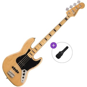 Squier Classic Vibe '70s Jazz Bass MN Basic SET Natural Електрическа бас китара