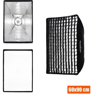 Godox Softbox 60x90cm s voštinou Godox s deštníkovým otevíráním Bowens – Zboží Živě