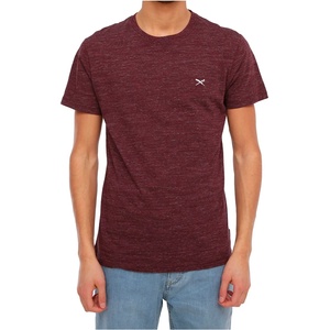 Iriedaily Мъжка тениска Iriedaily Chamisso Tee T-shirt - Maroon Melange - размер XXL (216-2488-0315)