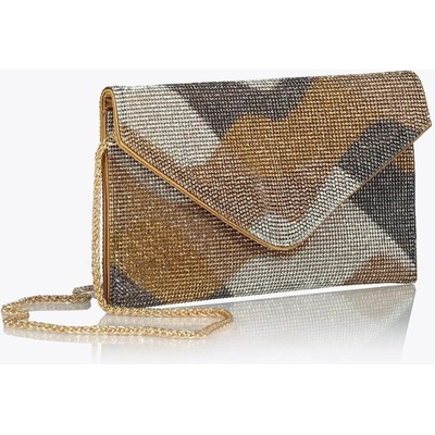 Axel Accessories Večerní kabelka Aarya ve zlaté barvě