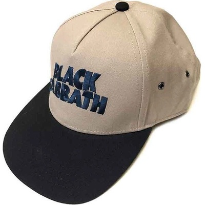 Black Sabbath Wavy Logo Black/Sand UNI (BSSBCAP02SB)