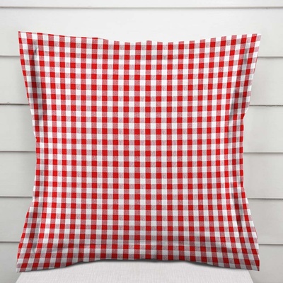 Biante Olivia s lemom OL-008 Červeno-biela kocka malá 30 x 50 cm