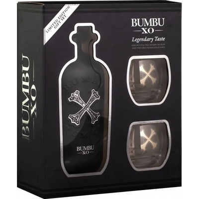 Bumbu XO 40% 0,7 l (dárkové balení 2 sklenice)