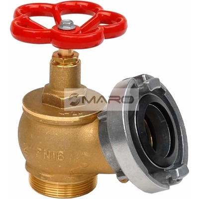 Pavliš & Hartmann Hydrant nástěnný Ms C52 PN16 ventil 2" se spojkou Al vv211 – Zboží Mobilmania