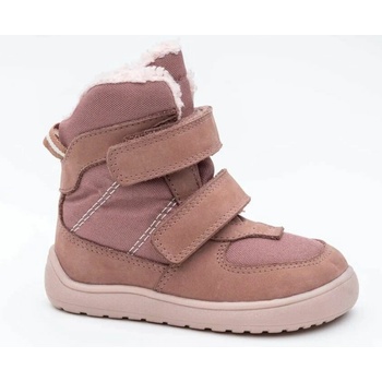 Protetika Lora old pink dětské barefoot zimní boty růžové