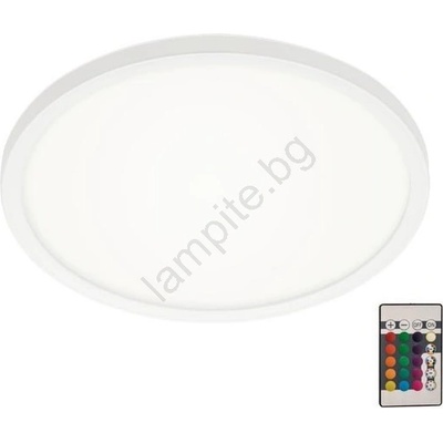 Briloner 7092-416 - RGBW Димируем плафон SLIM LED/15W/230V + д. у (BL1130)