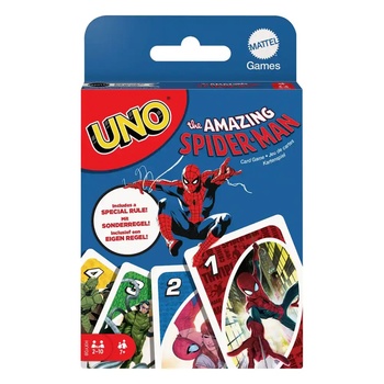 Modell & Hobby Games UNO The Amazing Spider-Man Игри с карти Shedding (MOD33881) (MOD33881)