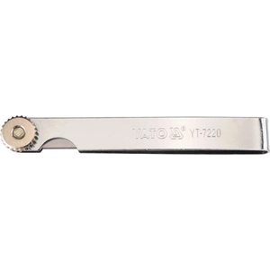 TOYA Луфтомер yato, yt 7220, 0.02 - 1.0, 17 пластини, 100 мм (euro 7220)