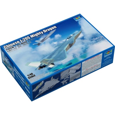 Dragon Trumpeter J-20S Mighty Chinese Fighter 1/48