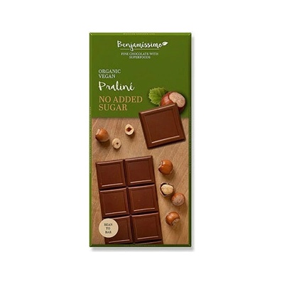 Bio Benjamin Pralinková čokoláda bez cukru 70 g